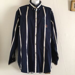 Vintage Hilfiger Button Up Long Sleeve Shirt